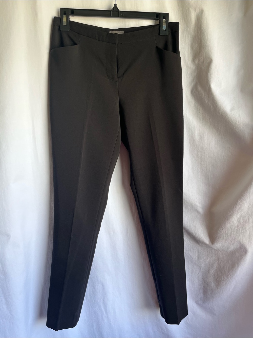 Vince Camuto Black Straight-Leg Ponte Pants 2P